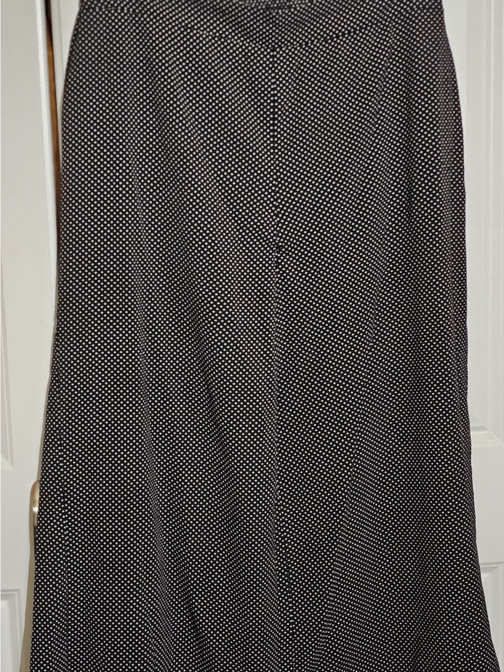Adrianna Papell Black & White Polka Dot Skirt